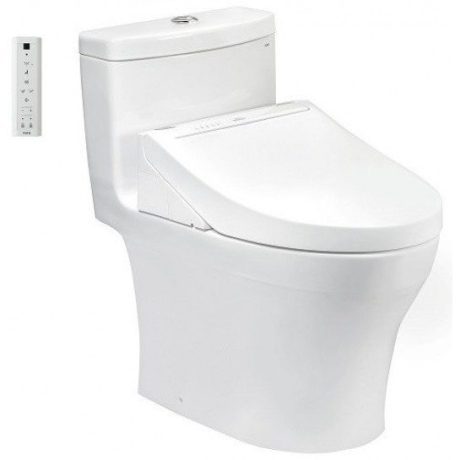 Bồn Cầu 1 Khối TOTO MS889CDRW15 Nắp Rửa Điện Tử