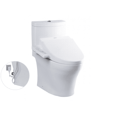 Bồn Cầu 2 Khối TOTO CS769DRW7 Nắp Rửa Điện Tử