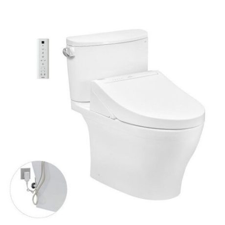 Bồn Cầu 2 Khối TOTO CS767RW14 Nắp Rửa Điện Tử