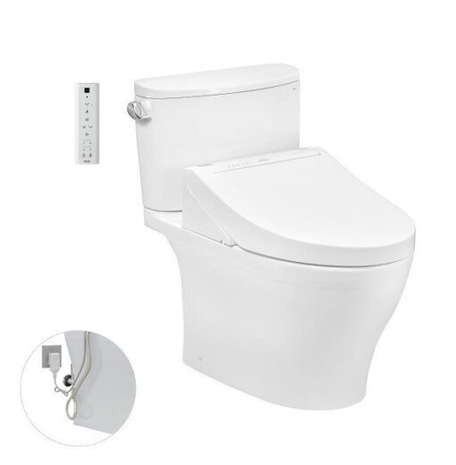 Bồn Cầu 2 Khối TOTO CS767RW14 Nắp Rửa Điện Tử