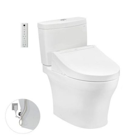 Bồn Cầu 2 Khối TOTO CS769DRW14 Nắp Rửa Điện Tử