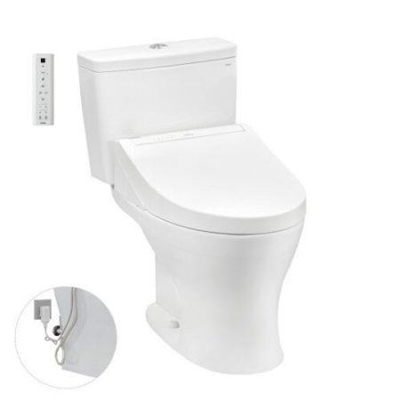 Bồn Cầu 2 Khối TOTO CS735DW14 Nắp Rửa Điện Tử