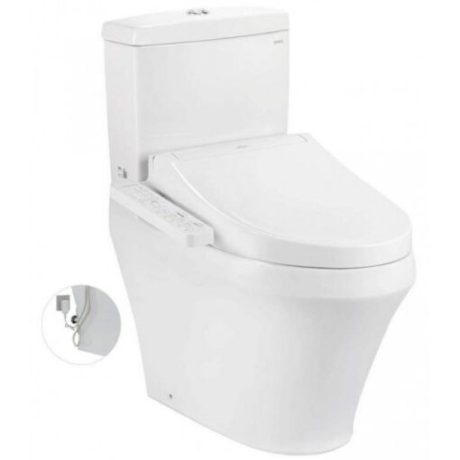 Bồn Cầu 2 Khối TOTO CS945DNW16 Nắp Rửa Điện Tử