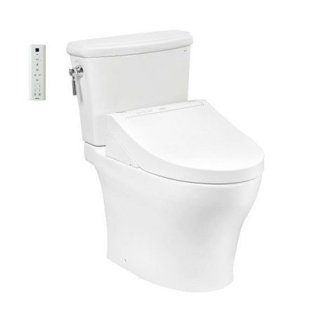 Bồn Cầu 2 Khối TOTO CS986CGW15 Nắp Rửa Điện Tử