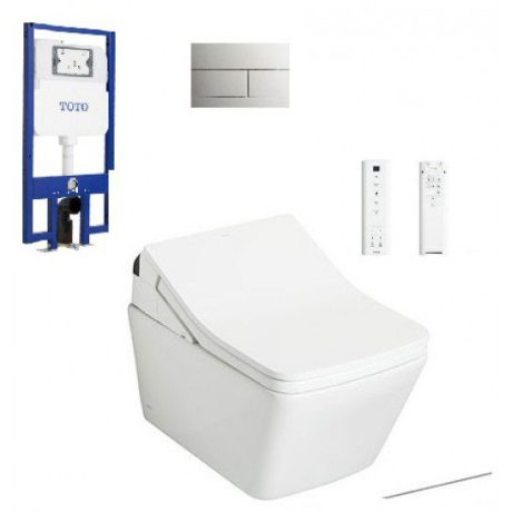 Bồn Cầu Treo Tường Nắp Điện Tử TOTO CW522EA/TCF796CZ/WH172AT/MB171M