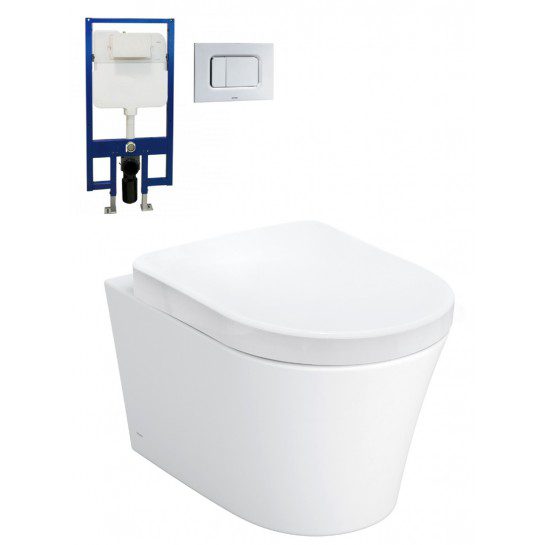 Bồn Cầu Treo Tường TOTO CW553/WH172A/TC384CVK/MB170P