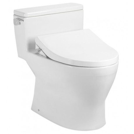 BỒN CẦU 1 KHỐI TOTO MS188VKE4/T53P100VR NẮP RỬA CƠ