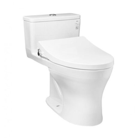 Bồn cầu 1 khối TOTO MS855DE4 Nắp rửa cơ
