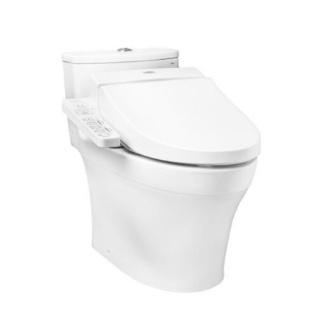 Bồn cầu 1 khối TOTO MS885DW7, Nắp Rửa Điện WASHLET