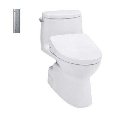 Bồn cầu 1 khối TOTO MS905W11 Nắp rửa điện tử