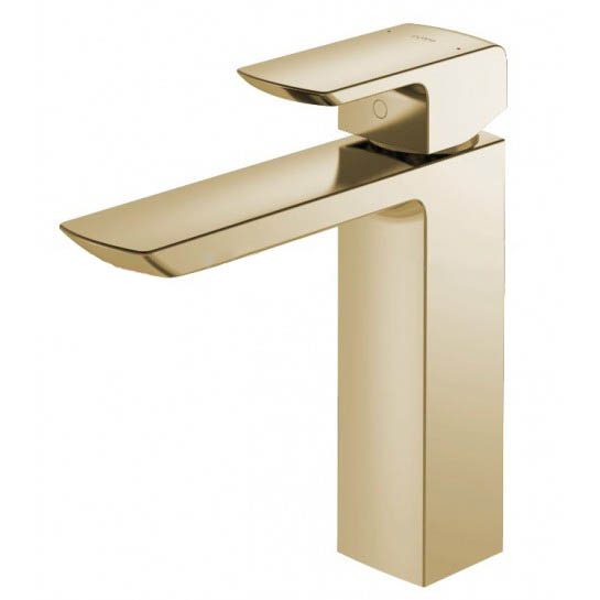 Vòi Lavabo TOTO TLG02304B#PFG Nóng Lạnh Cổ Vừa Vàng Pháp Bóng (TDM)