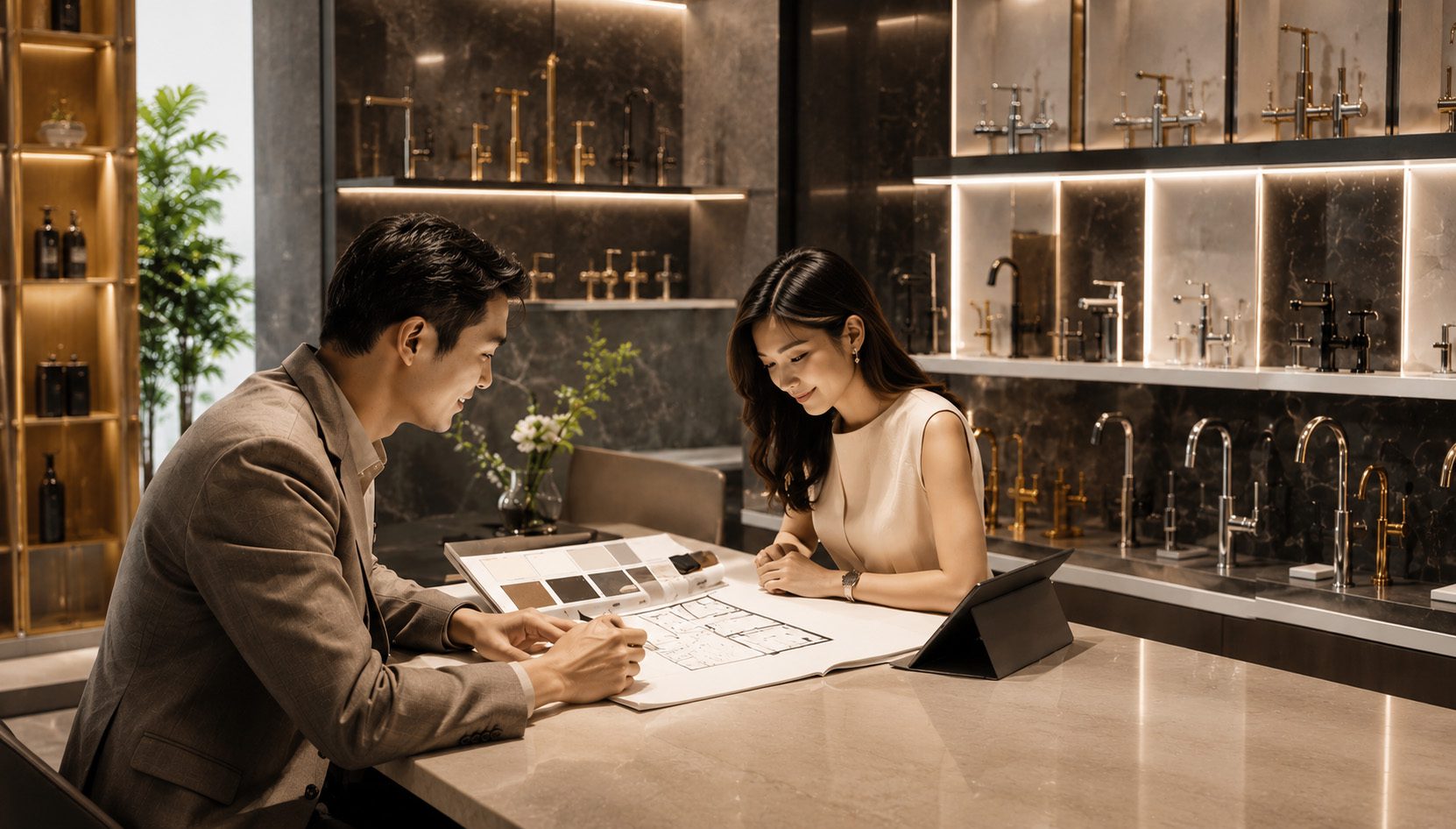 Tư vấn giải pháp phòng tắm cao cấp tại Nhật Quang Luxury